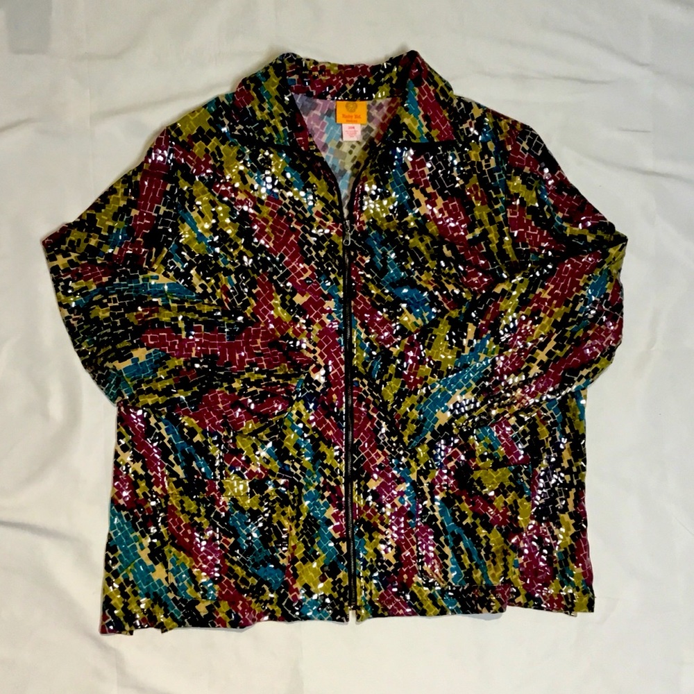 Ruby Rd  Full Zip Jacket 20W - Picture 2 of 8